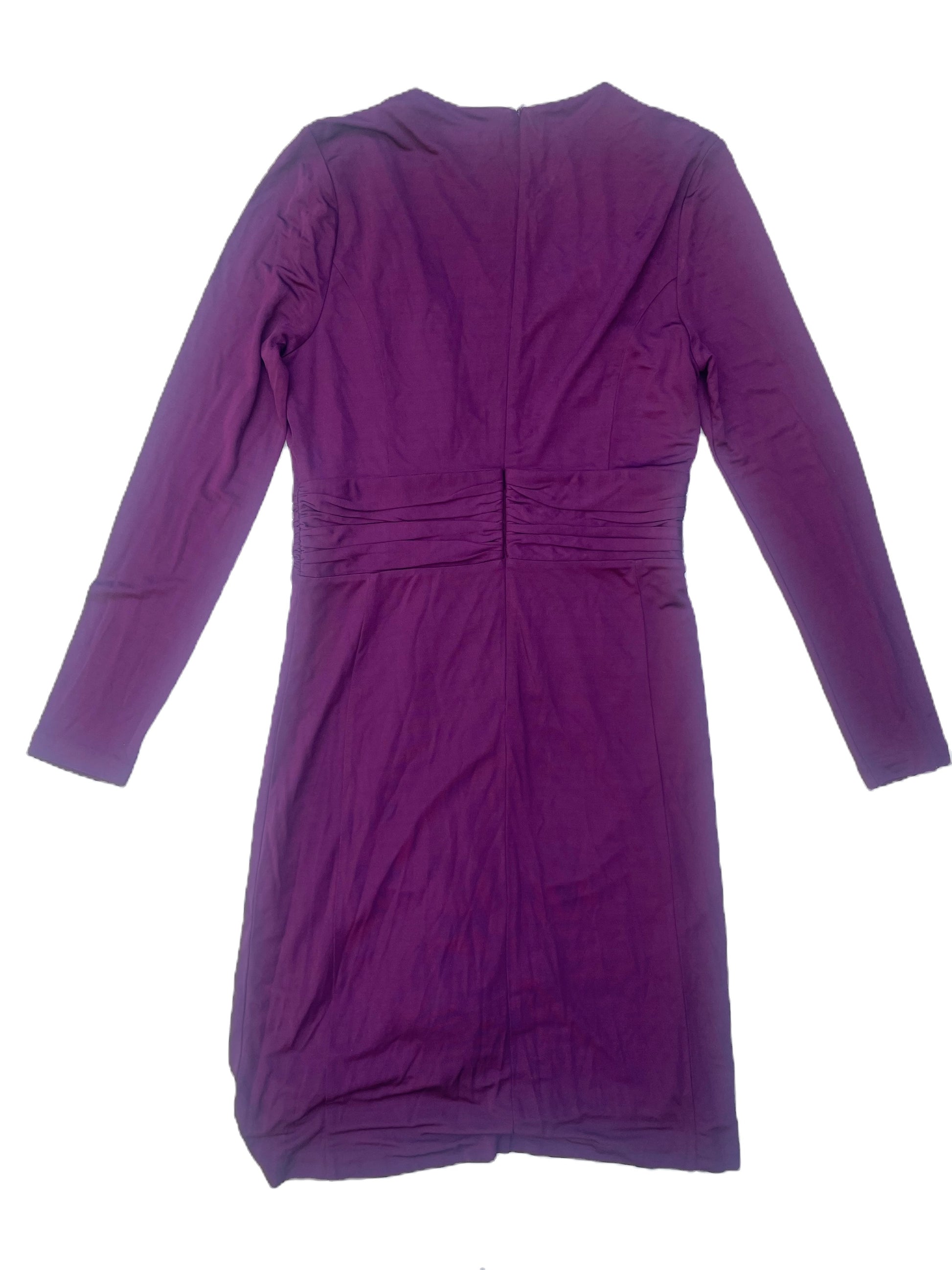 Issa London Purple Long Sleeved Dress UK 14 image 1
