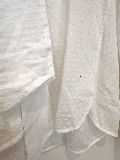Giamba Paris White Textured Shirt XS