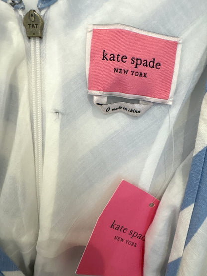 New With Tags Kate Spade Deck Stripe Midi Dress UK 4