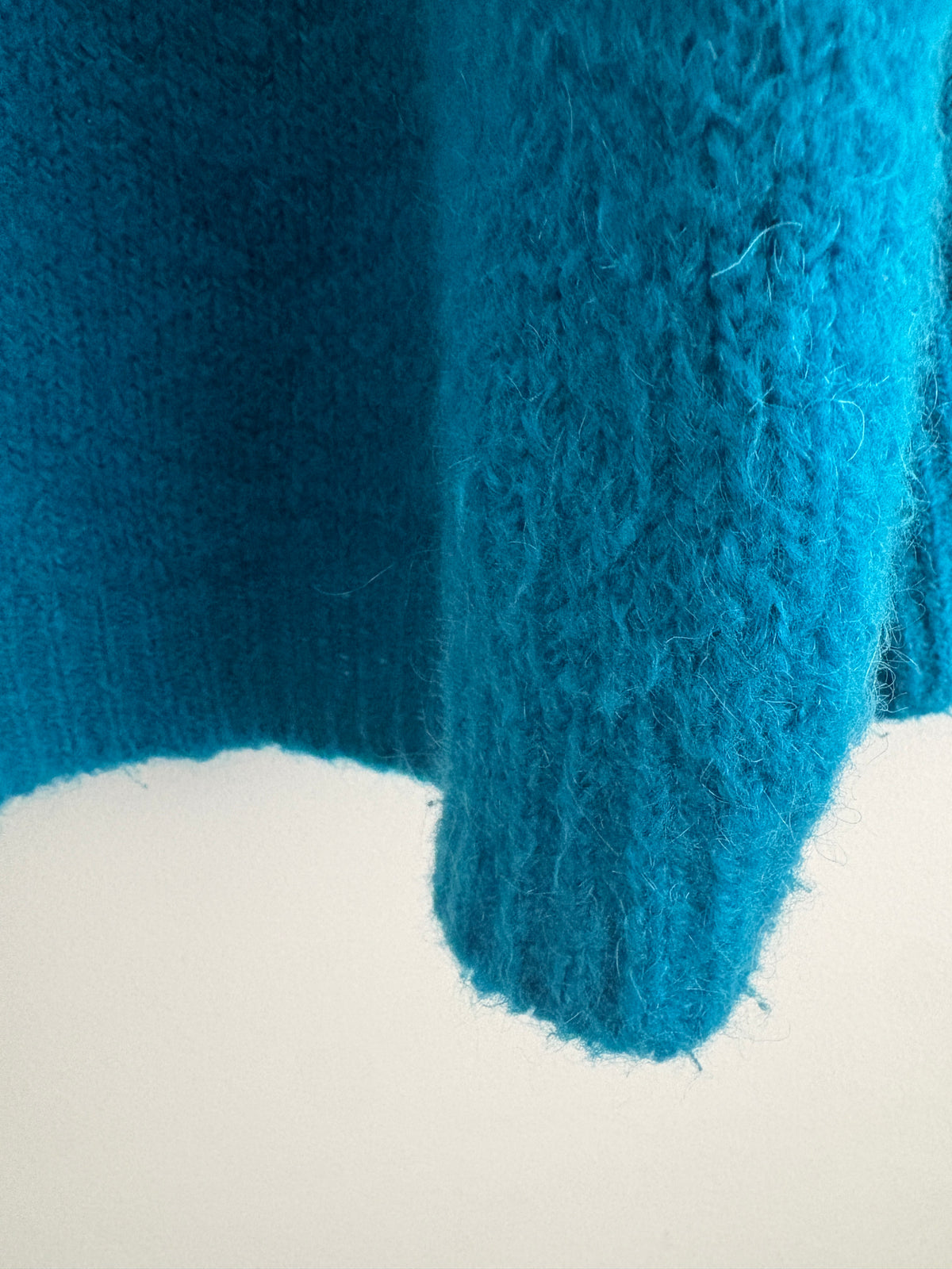 Sandro Blue Mohair Jumper L