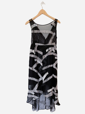 Marc by Marc Jacobs Metallic Dress UK 8
