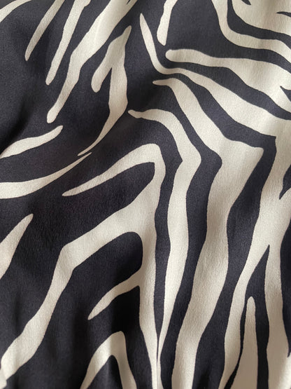 Marie France Van Damme Cover up Silk Dress M image 5