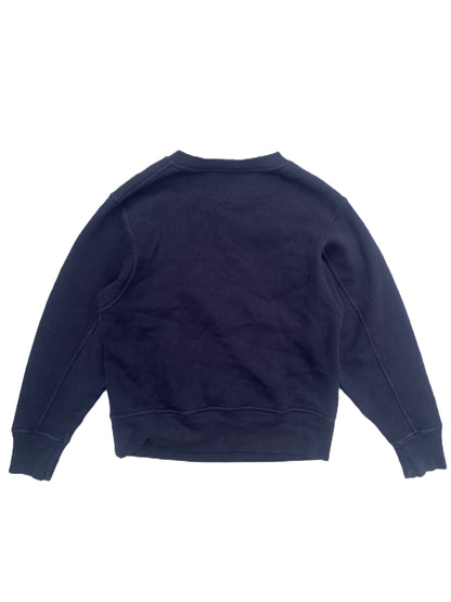 Sandro Cotton Hope Navy Sweatshirt S image 1