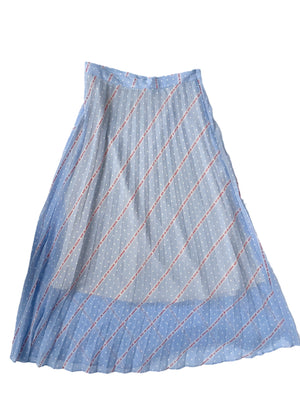 Sandro Keep on Dancing Pleat Skirt M