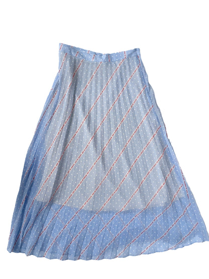 Sandro Keep on Dancing Pleat Skirt M image 0