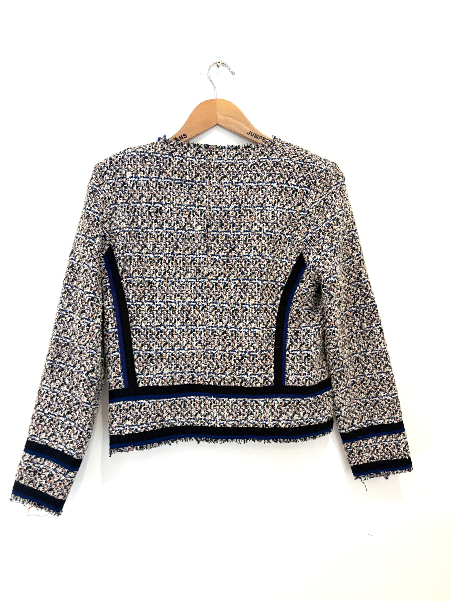 The Fold Boucle Blazer UK 12