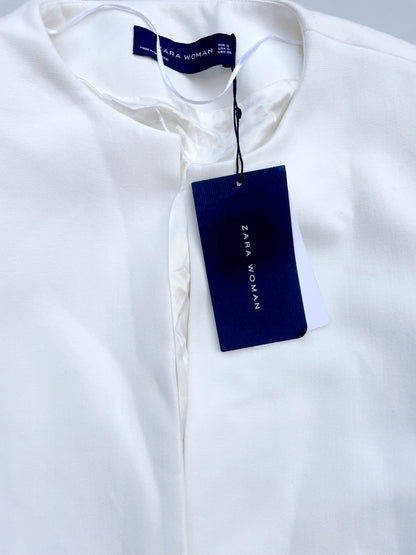 New With Tags Zara Bell Sleeve Coat S image 2