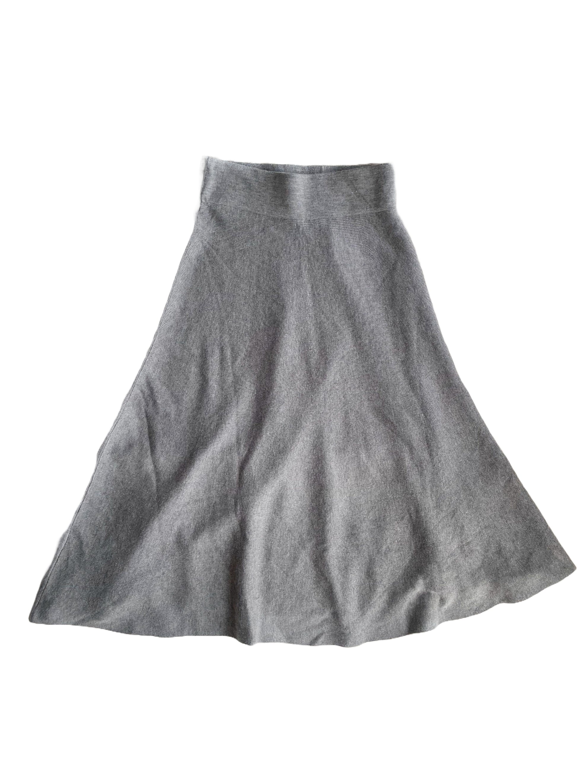 Massimo Dutti Knit Flare Skirt XS image 1