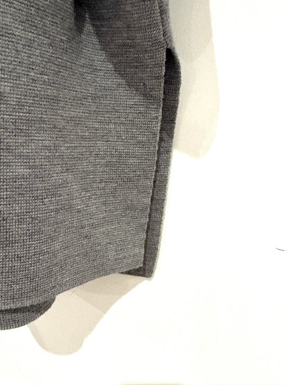 Joseph Merino Wool Grey Knitted Poncho M
