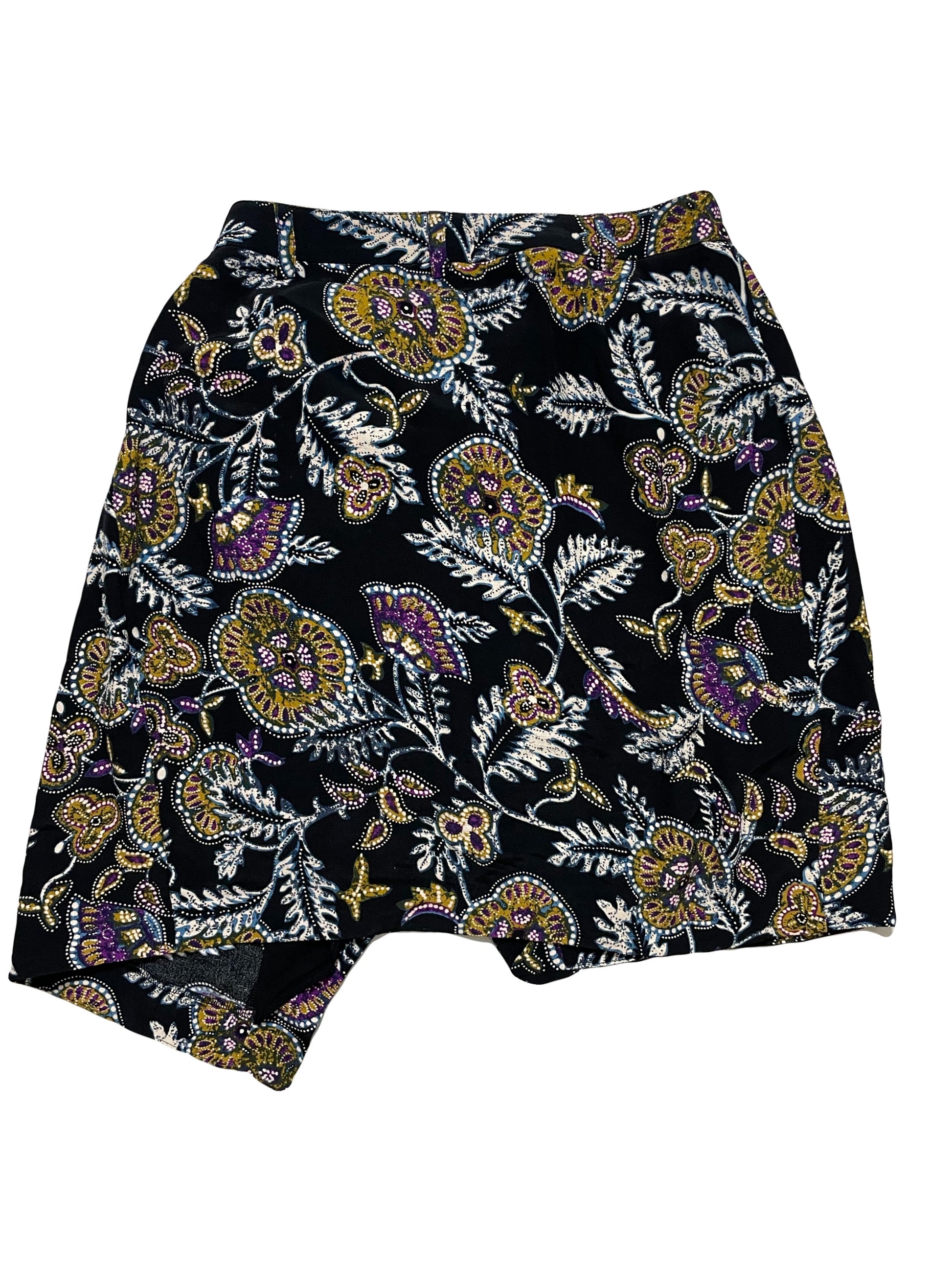 Ba&sh Printed Wrap Skirt S image 3