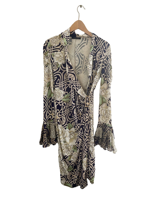 Roberto Cavalli Wrap Dress M image 0