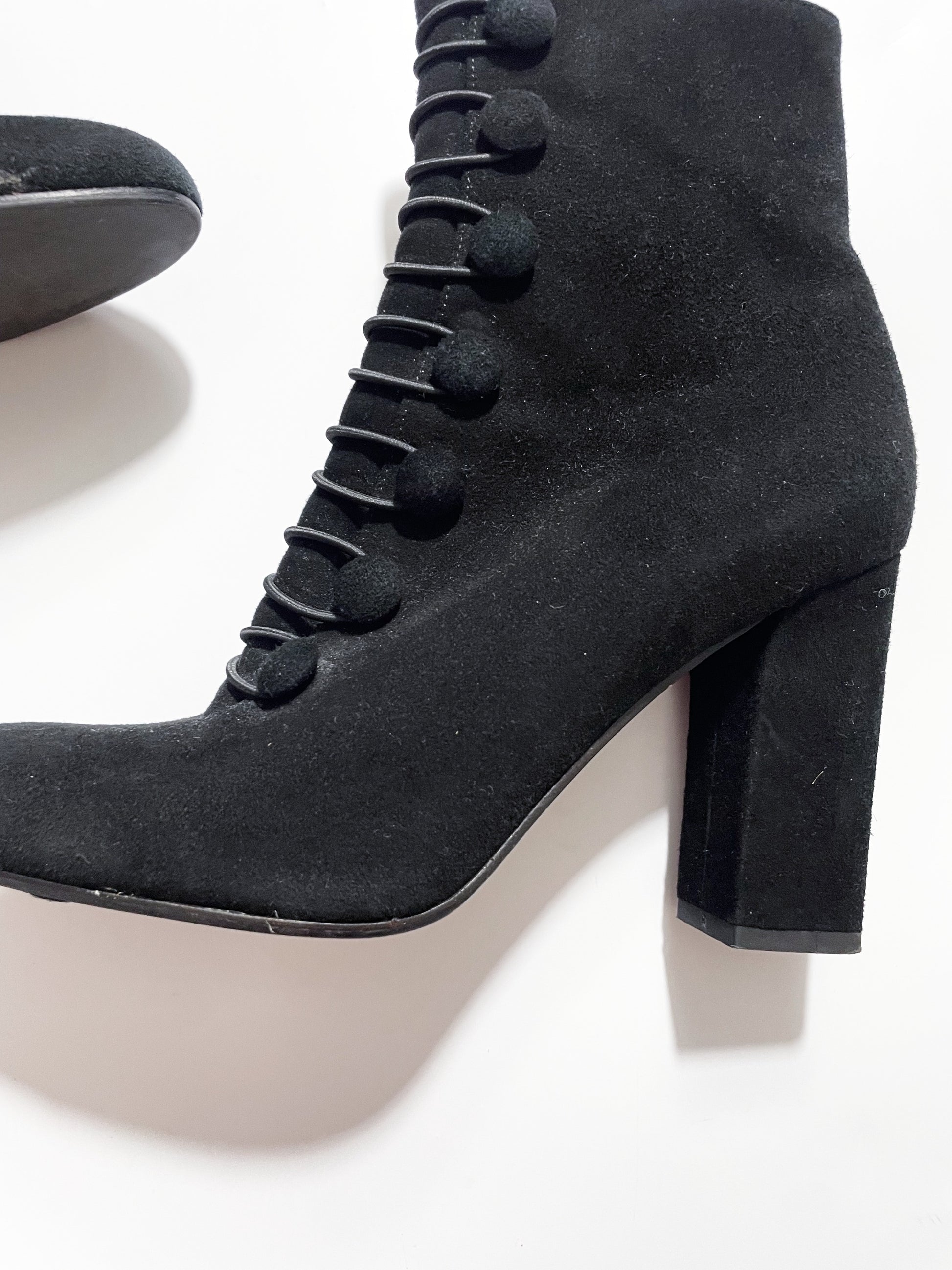 Alberto Zago x Made the Edit Suede Boots UK 5.5 image 1