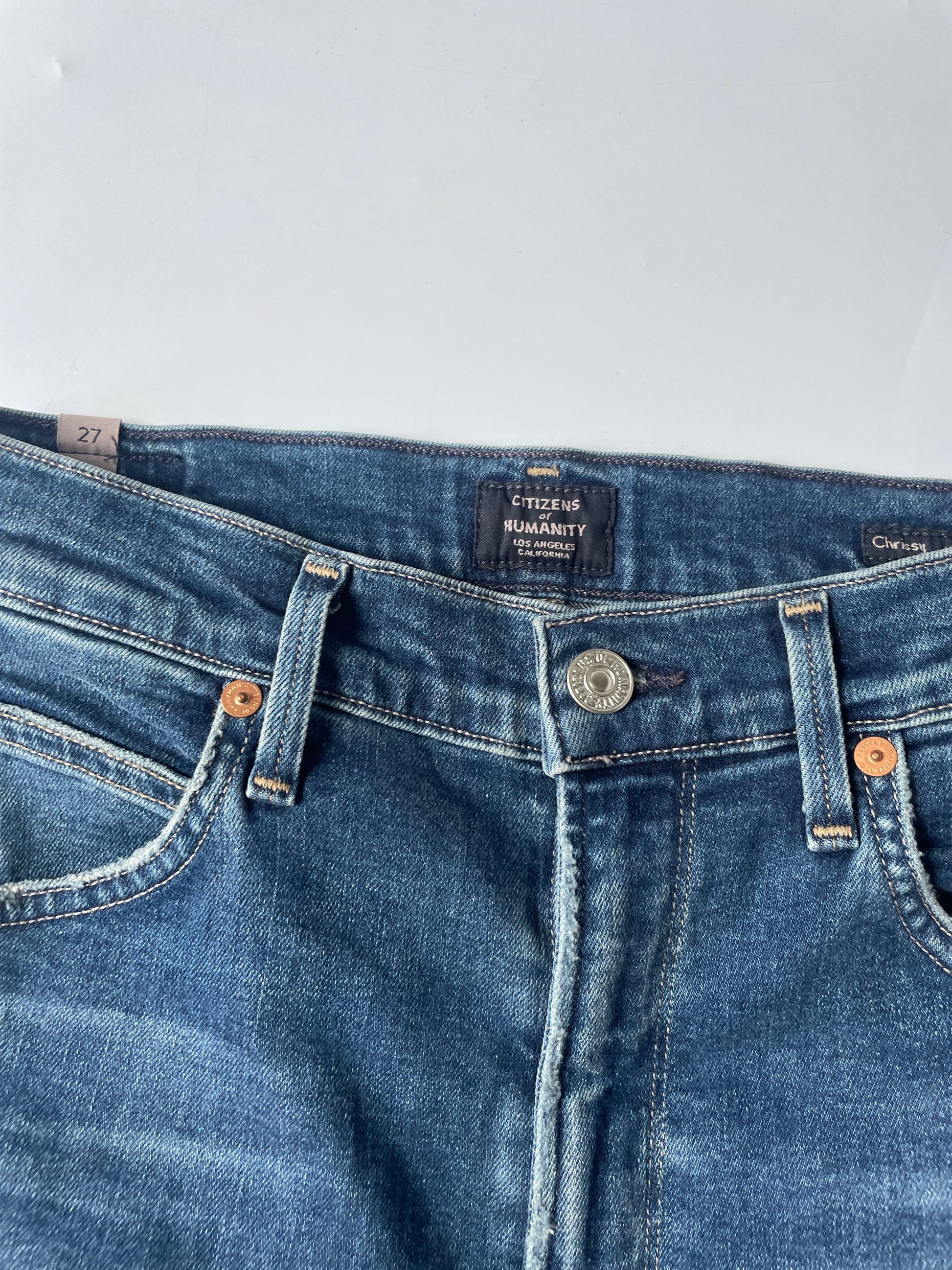 Citizens of Humanity Chrissy High Rise Jeans 27" image 3