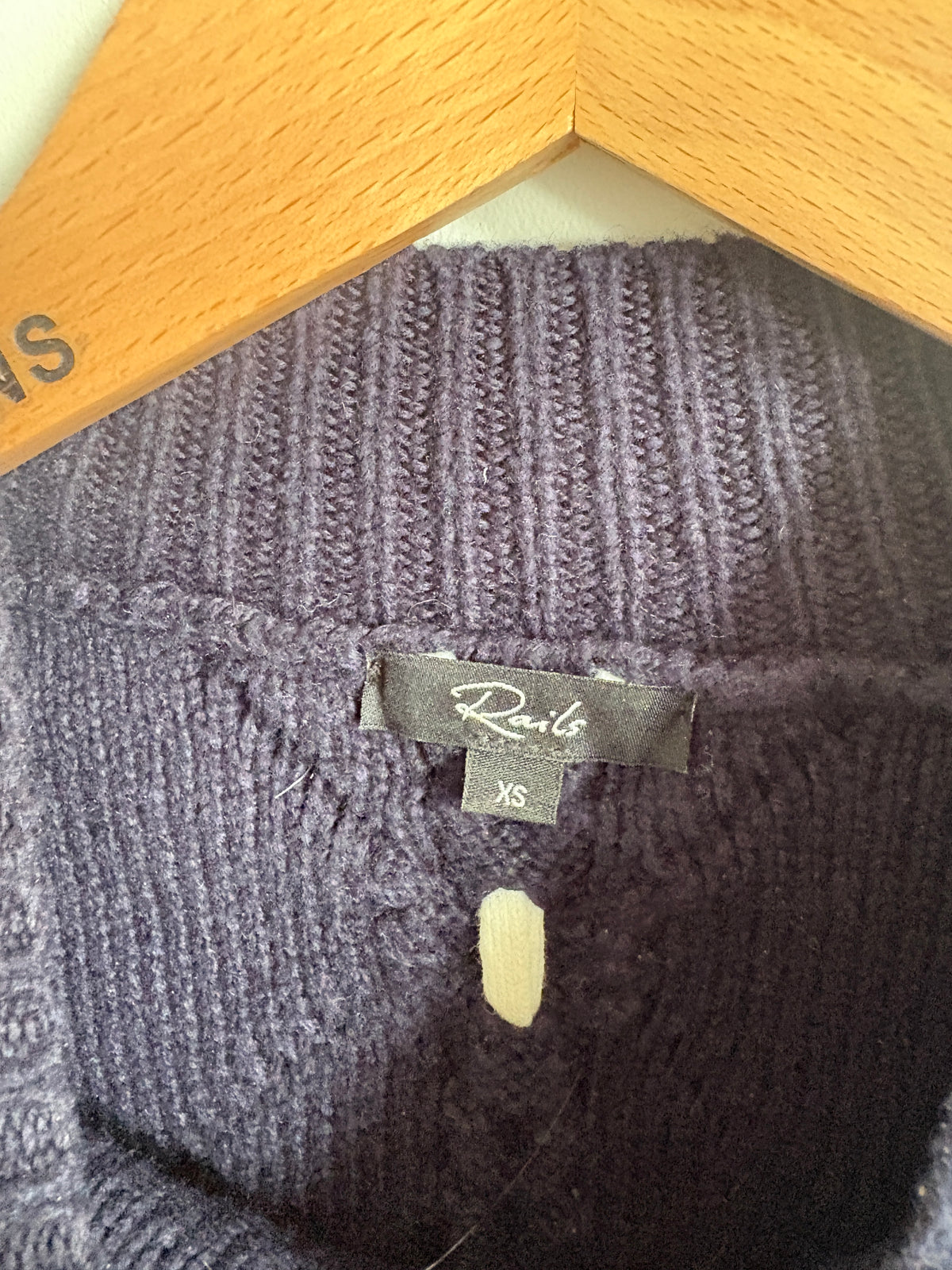 Rails Navy Knit Sweater XS