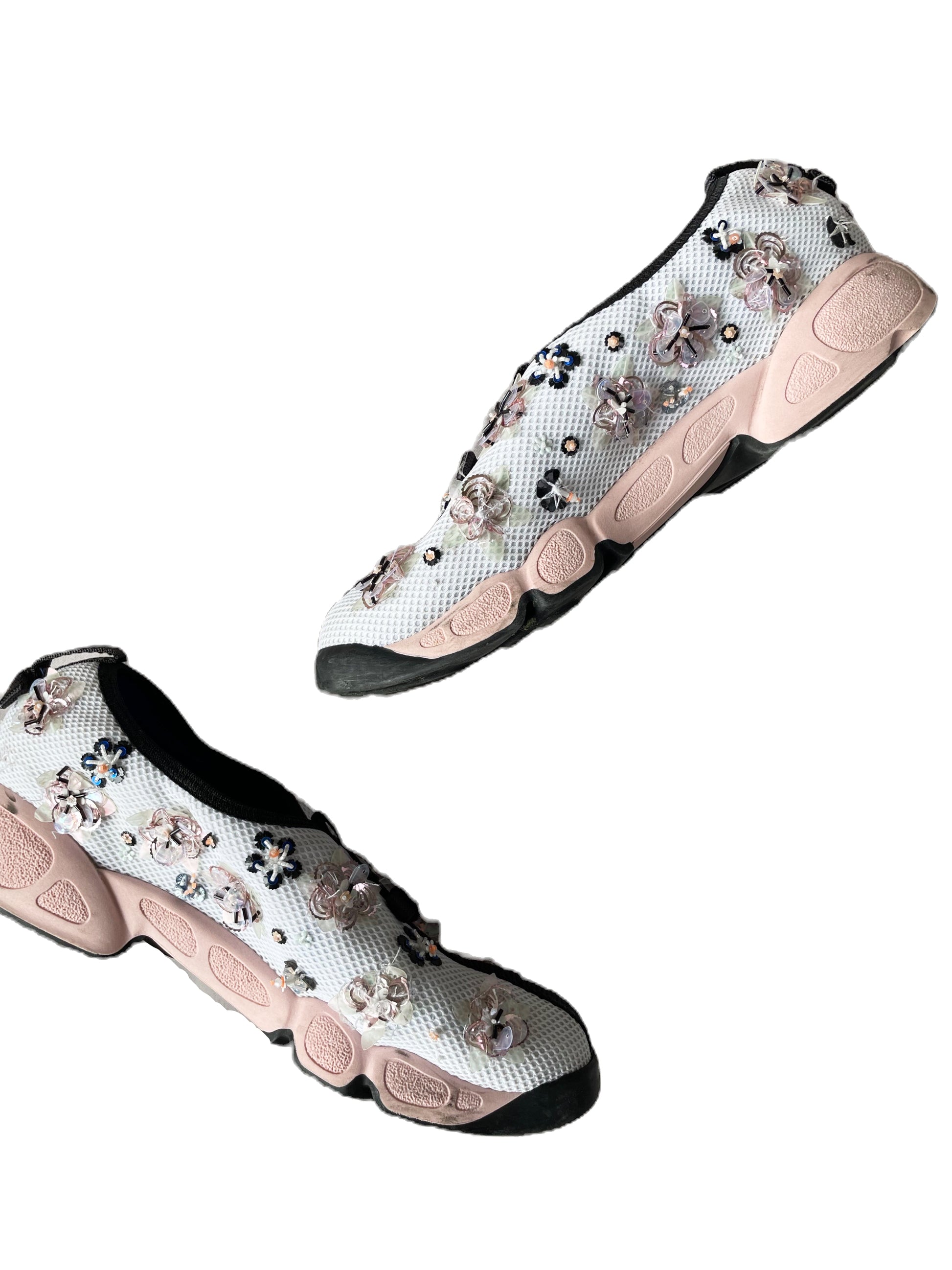 Dior Fusion Cloth Trainers UK 4 image 1