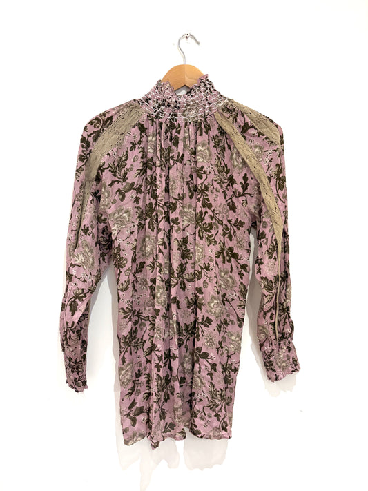 Miss June Floral Blouse