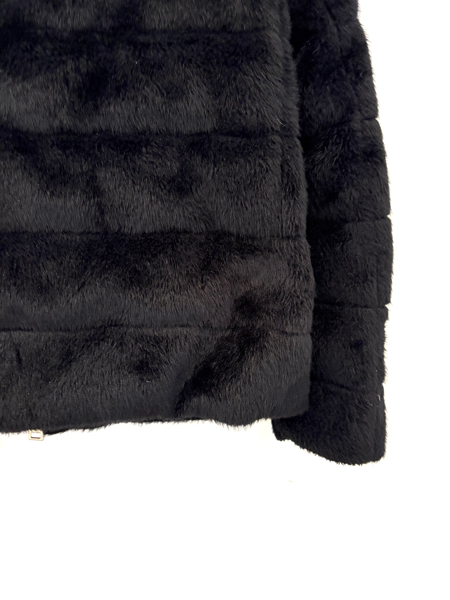 Herno Faux Fur Coat UK 8