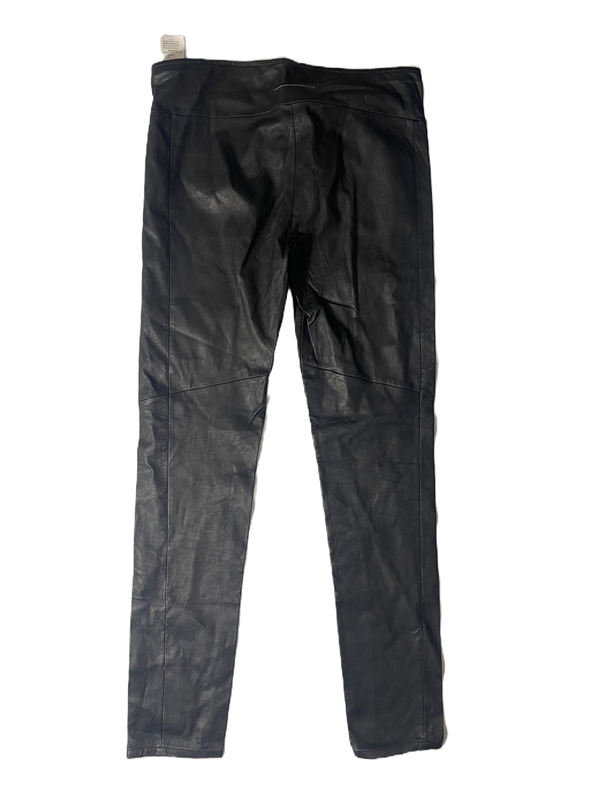 MM6 by Maison Martin Margiela Leather Trousers UK 14 image 1