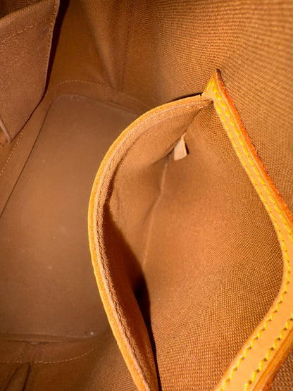 Louis Vuitton Alma Large Monogram Leather Canvas Bag