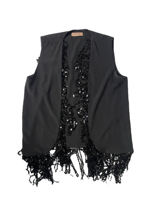 Twinset Sequin Waistcoat UK 12