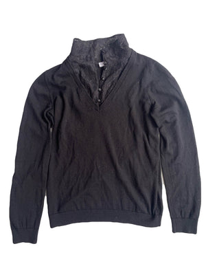 Claudie Pierlot Wool & Lace Jumper M