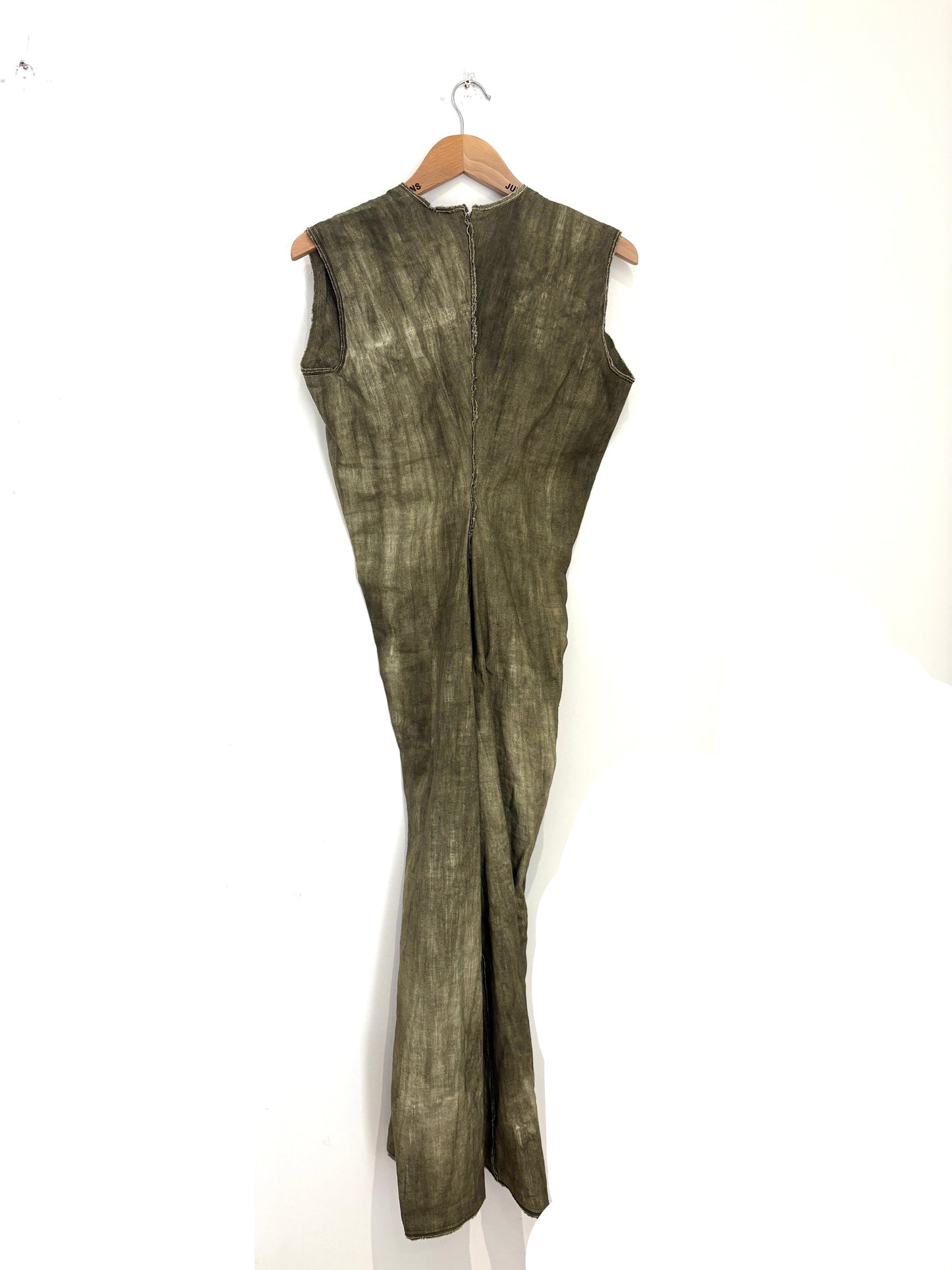 Zara ZW Collection Ramie Tye-Dye Dress S