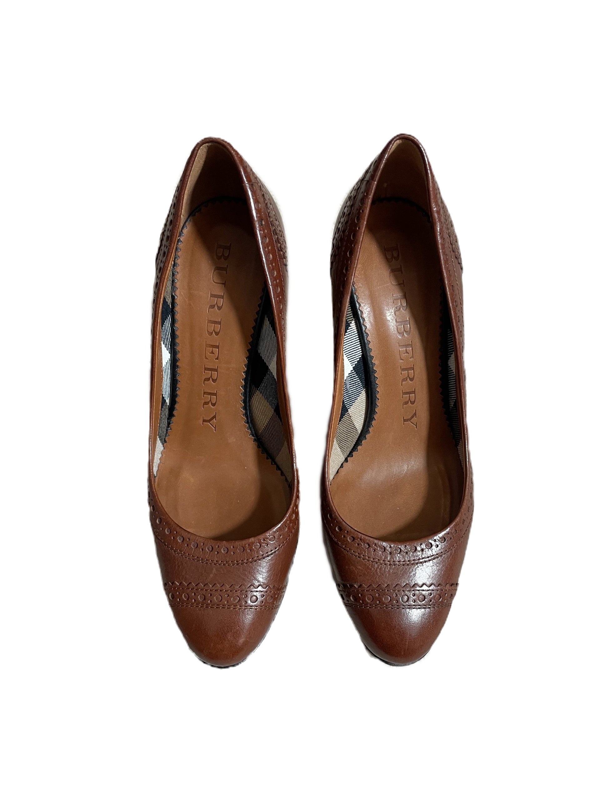 Burberry Brown Heels UK 3 image 1
