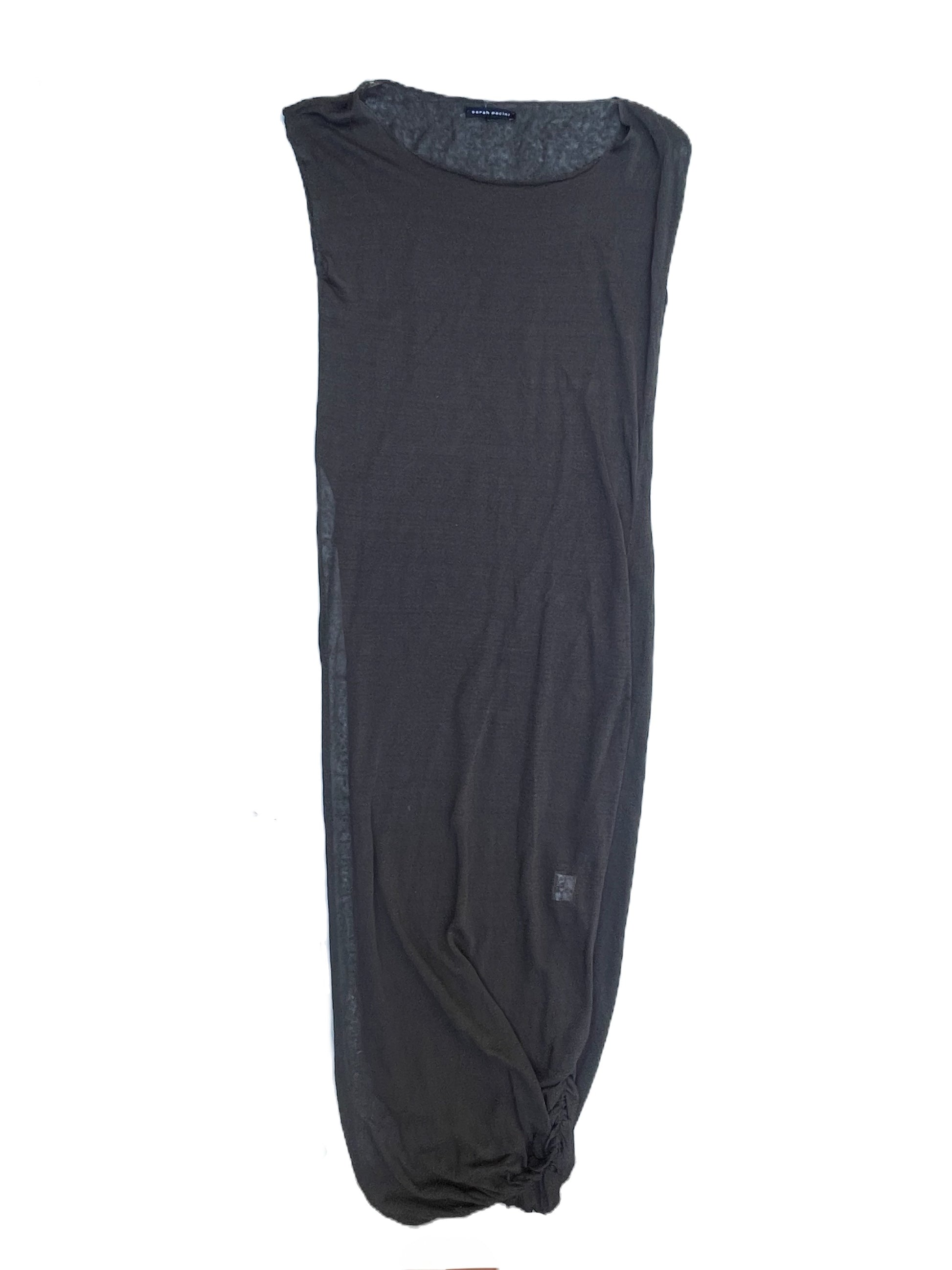 Sarah Pacini Linen Kaftan Dress One Size image 0
