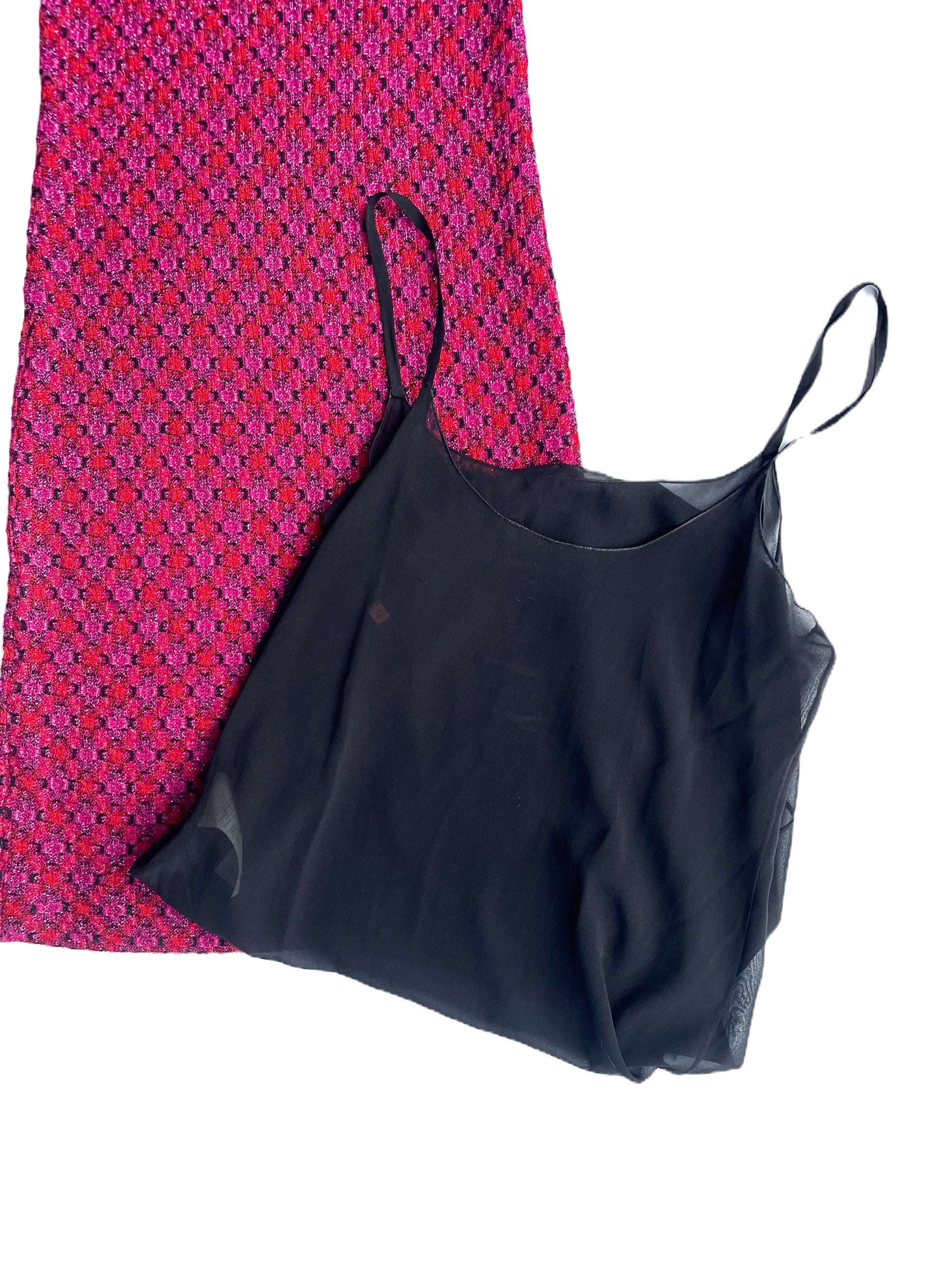 Missoni Pink Crochet Dress UK 10 image 2