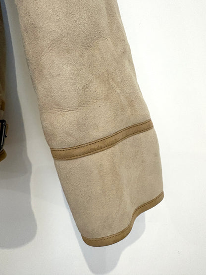 Sezane Sheepskin Coat UK 6