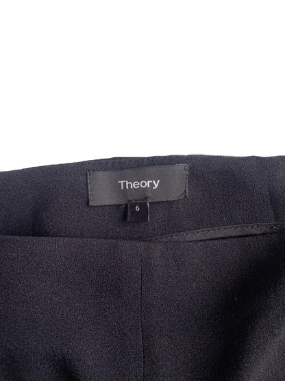 Theory Wide Leg Trousers UK 10 image 3