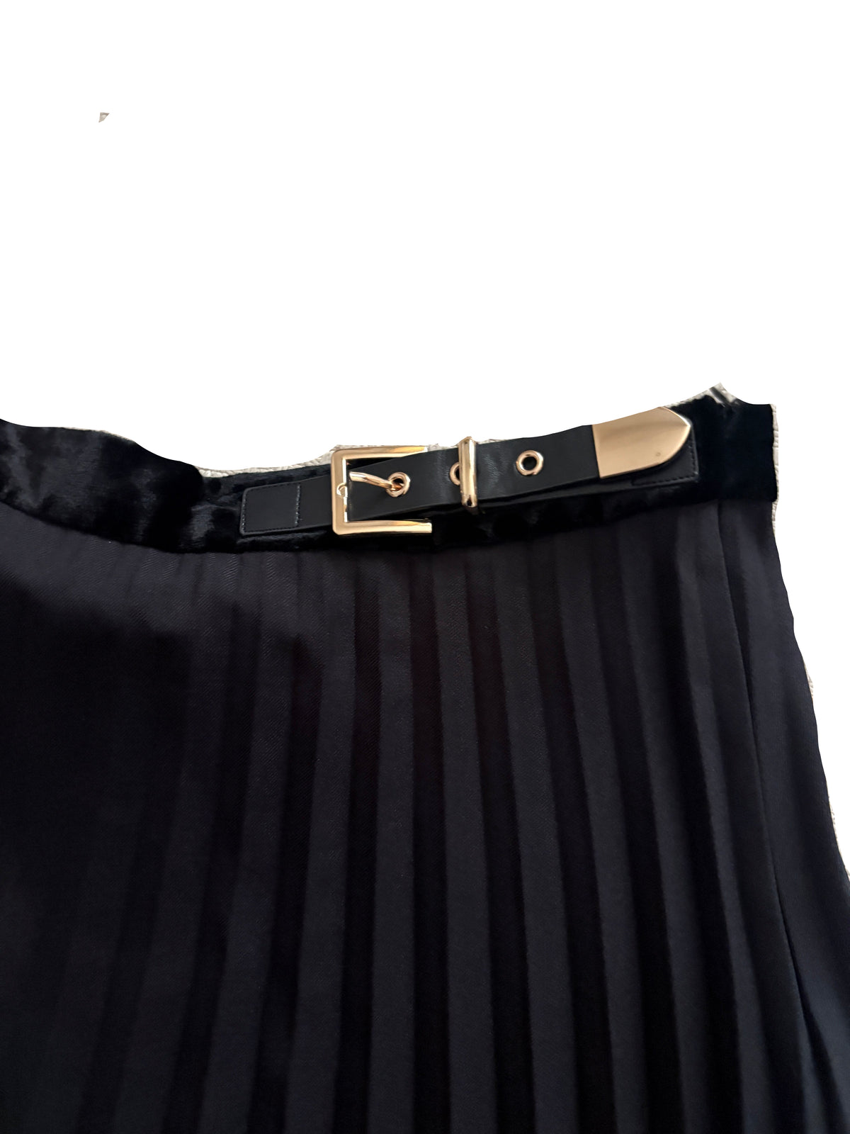Sandro Pleat Skirt S