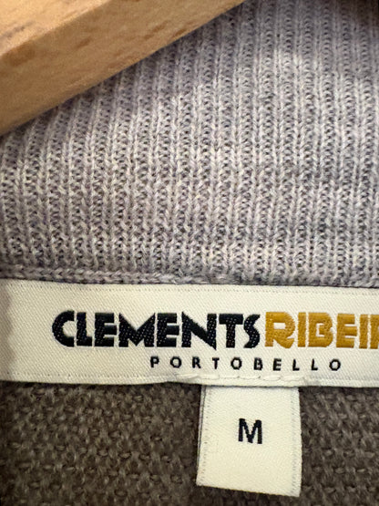 Clements Ribeiro Grey Colour Block Sweater M