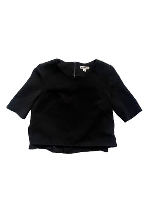 Whistles Black Blouse UK 8