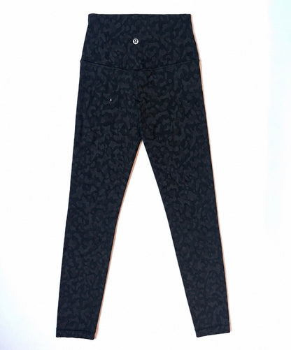 Lululemon Leopard Print 25” Leggings UK 6
