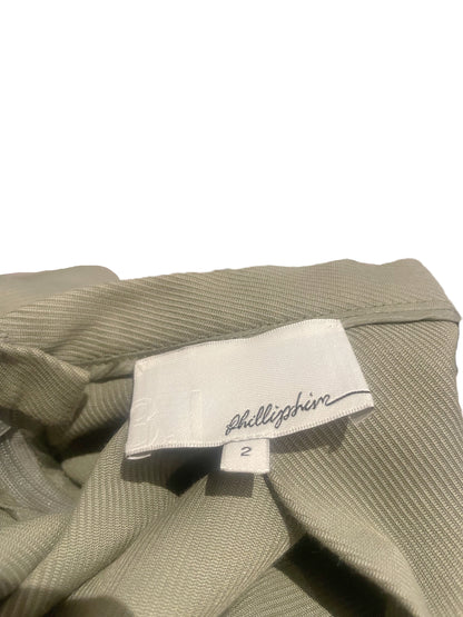3.1 Phillip Lim Khaki Twill Skirt UK6 image 2