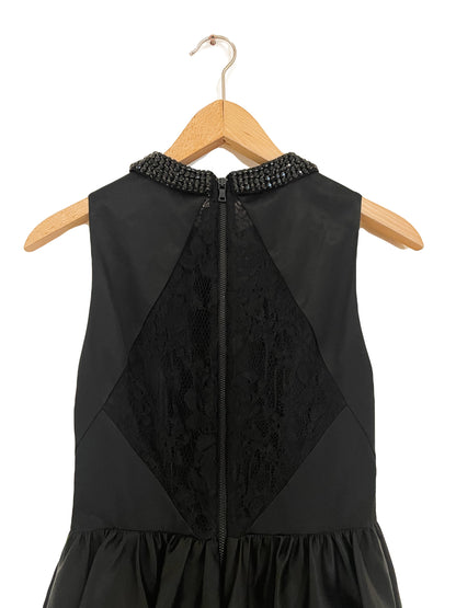 Alice + Olivia Black Beaded Dress XS image 4