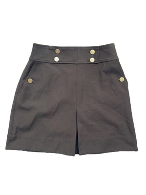 Club Monaco Khaki Mini Skirt UK 8
