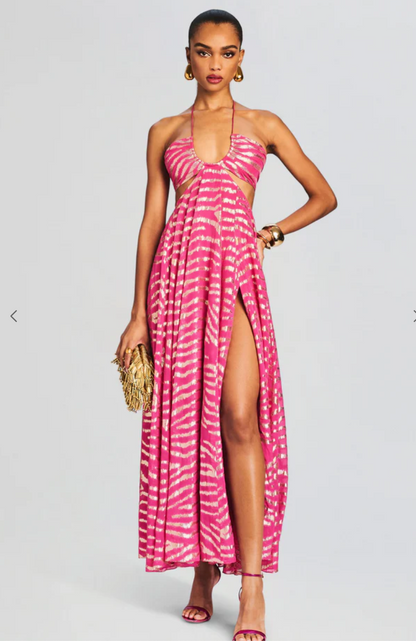 Rococo Sand Pink &  Gold Dress S image 0