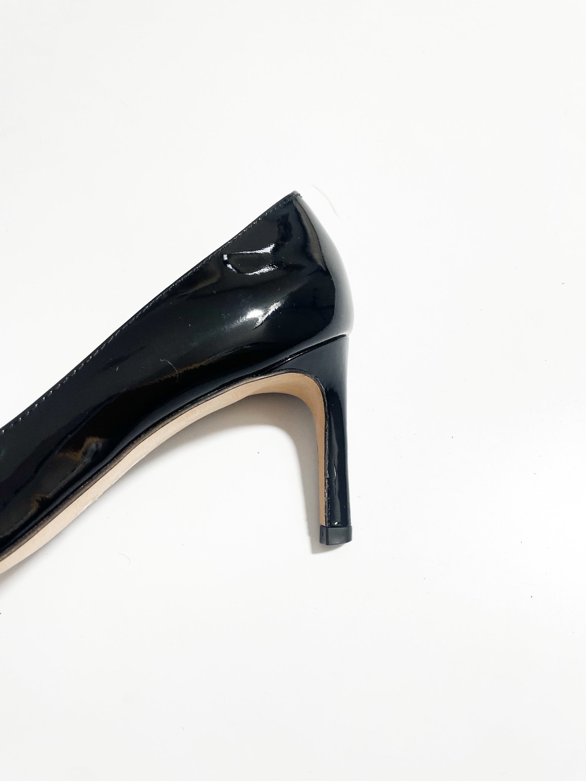 Stuart Weitzman Black Patent Pumps UK 3.5 image 4