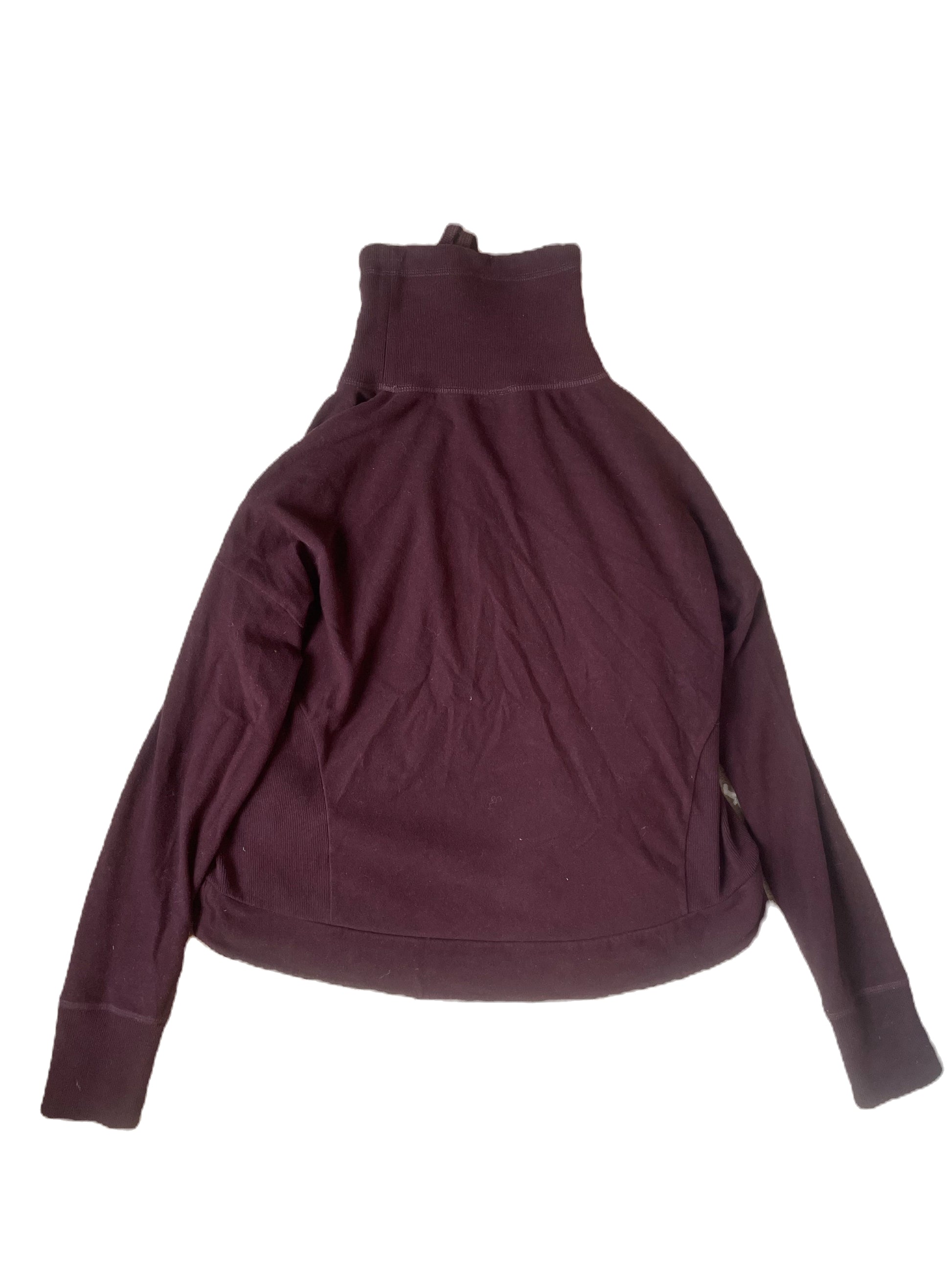 Sweaty Betty Burgundy Fleece Hoodie S image 3