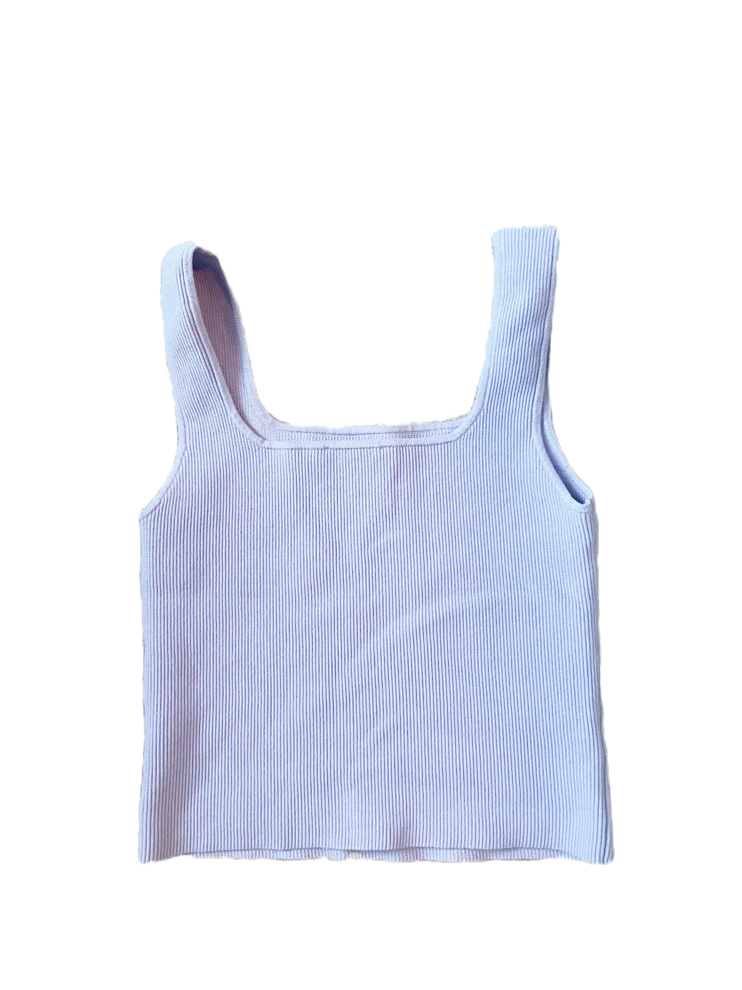 Reformation Lilac Square Neck Top M image 1