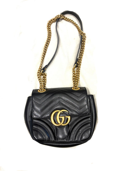 GUCCI GG Marmont Matelassé Leather Shoulder Bag