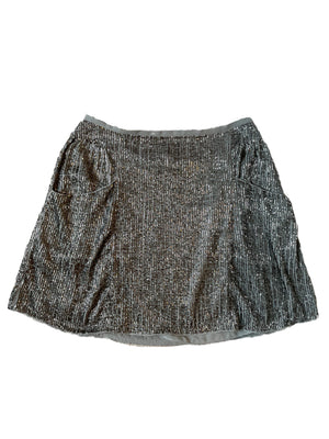 Club Monaco Beaded Mini Skirt UK 12