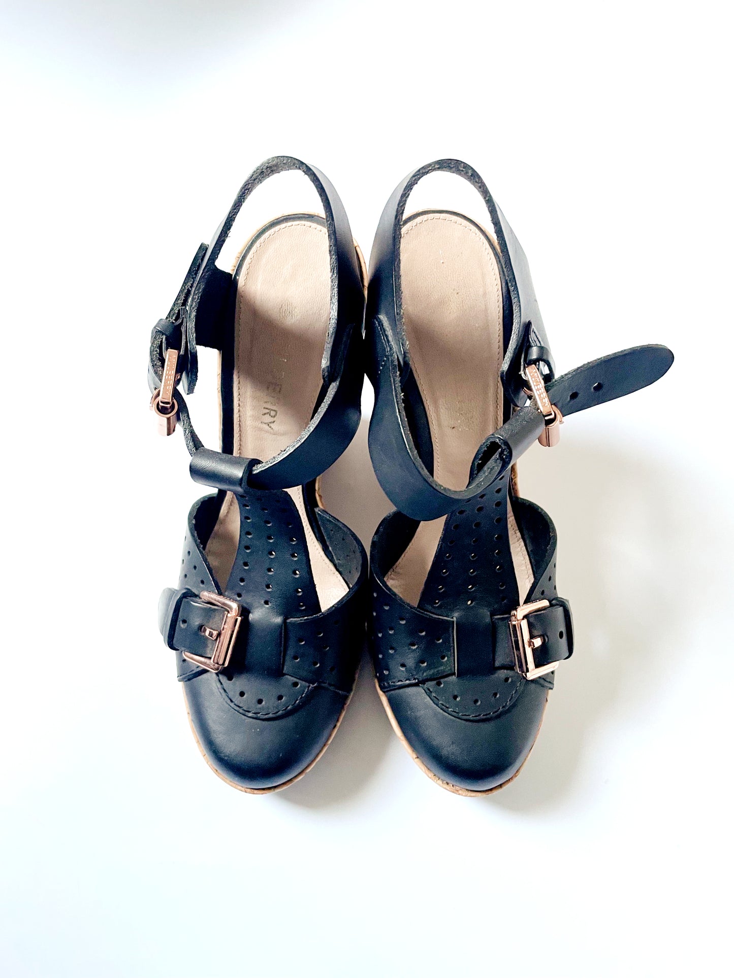Mulberry Wedged Heels UK 5 image 0