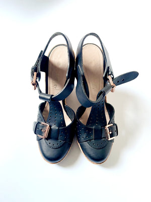Mulberry Wedged Heels UK 5