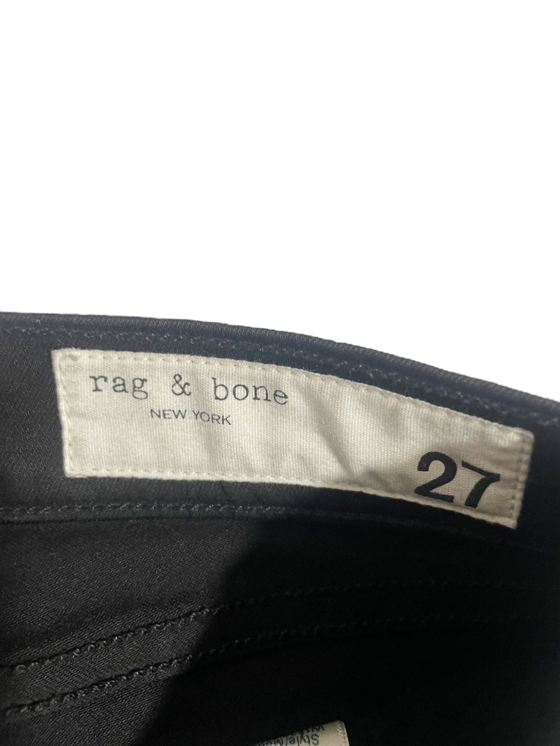 Rag & Bone Cropped Ankle Skinny Jeans 27" image 2