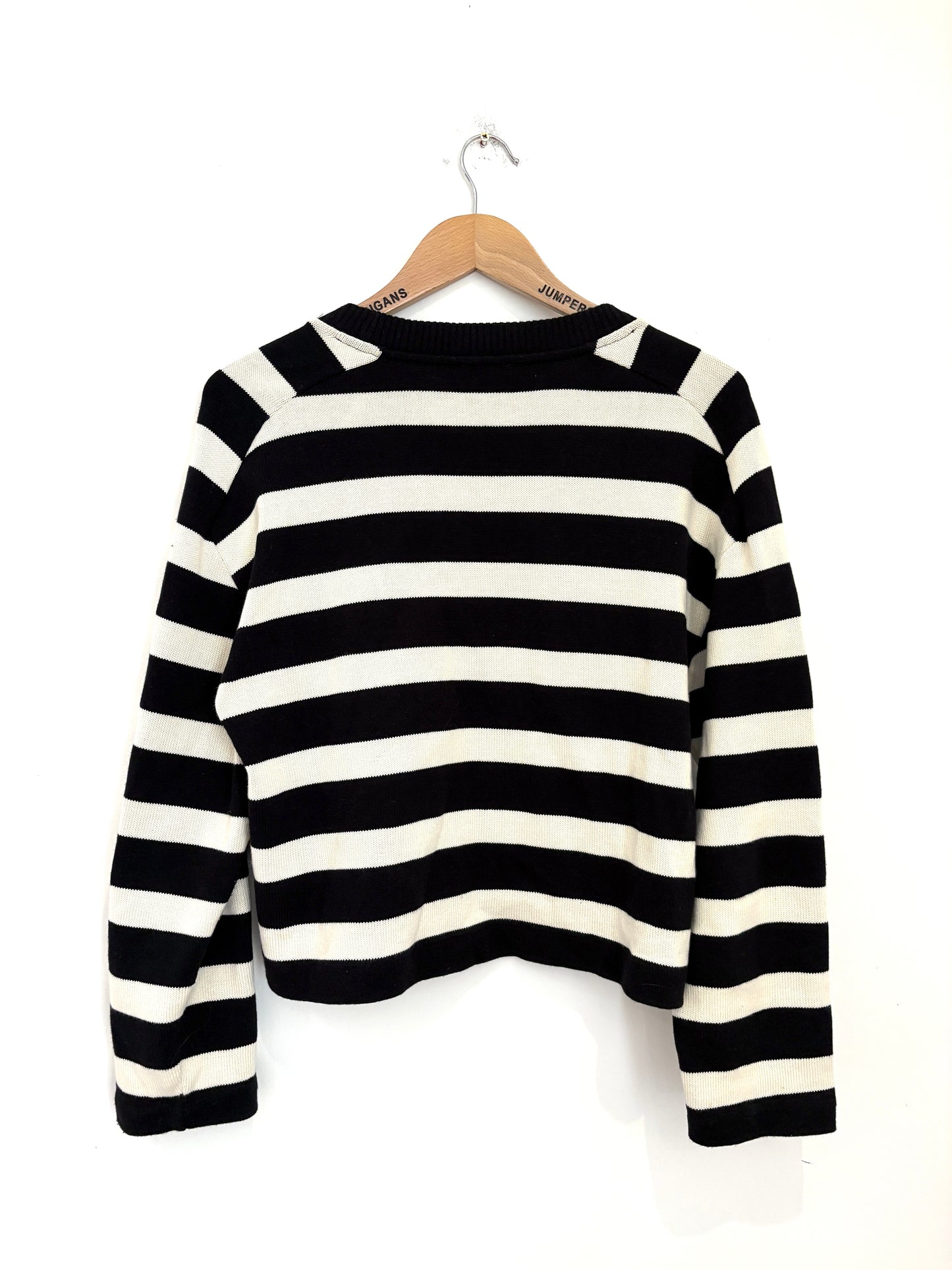 Massimo Dutti Striped Cotton Jumper S