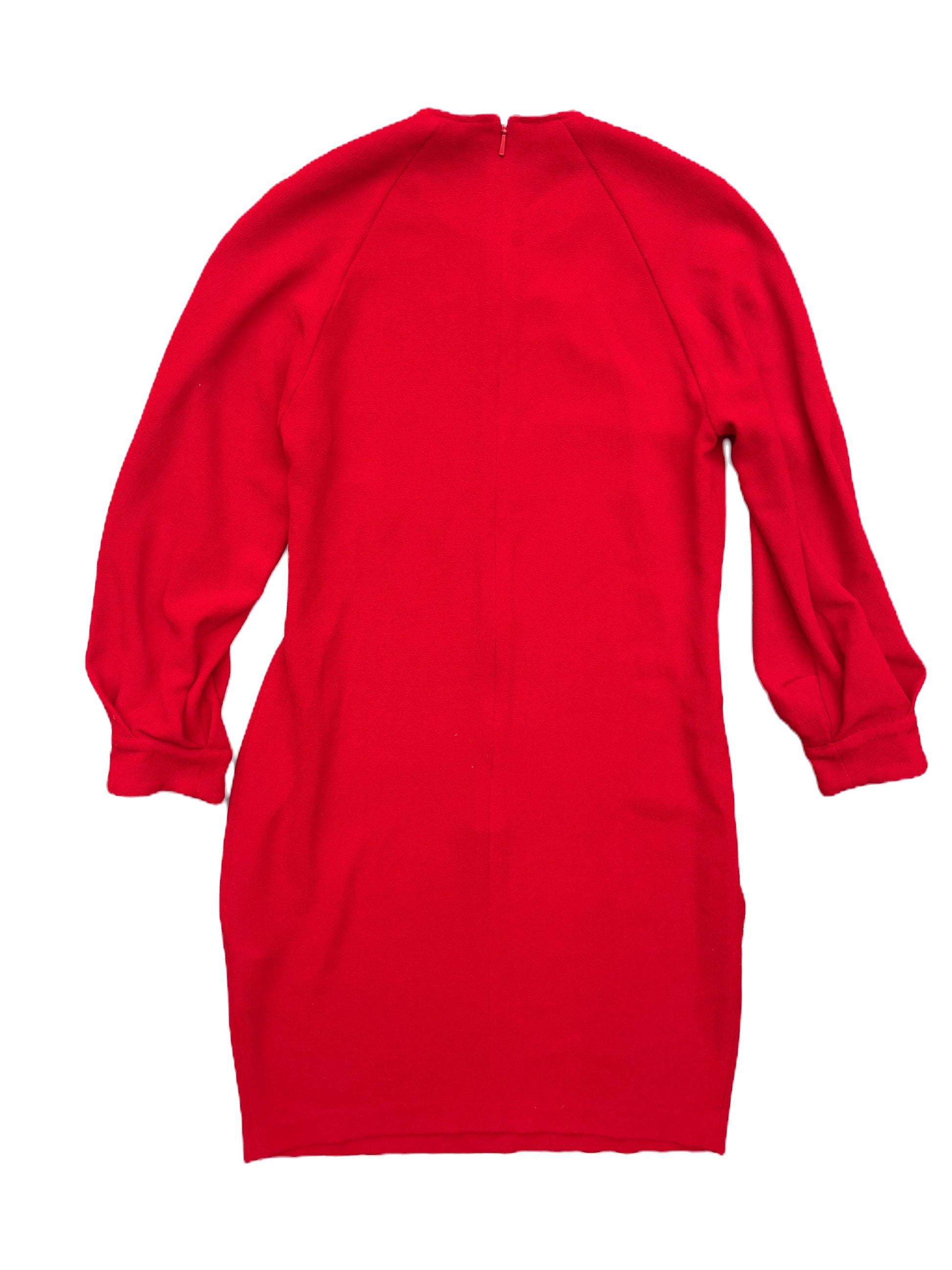 Whistles Red Crepe Dress UK 8 image 1