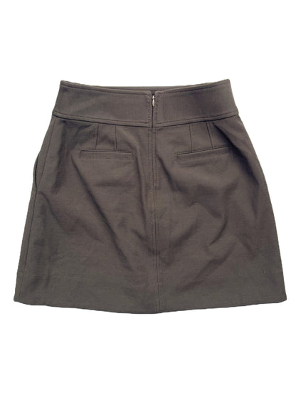 Club Monaco Khaki Mini Skirt UK 8 image 1